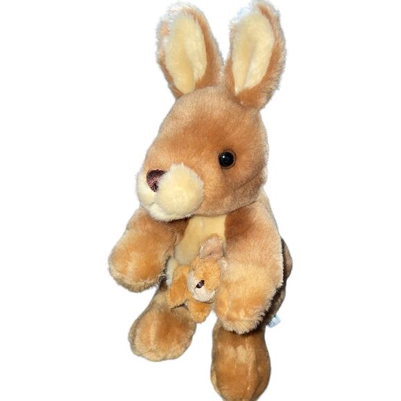 Korimco Kangaroo Baby Joey Plush Stuffed Animal Nursery Cuddly Shower 12” - Picture 4 of 12
